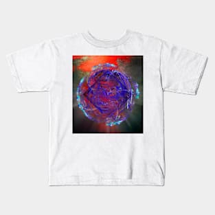 Portal to burning universe Kids T-Shirt